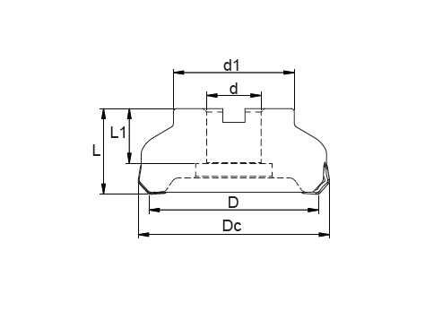 HSSN-Heptagon Face Milling Cutter